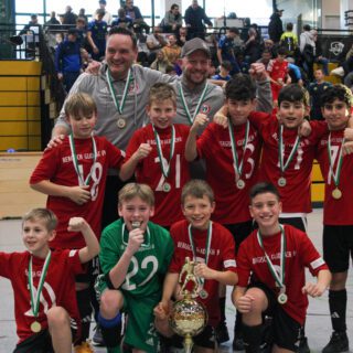 Hallenkreismeisterschaft des Fußballkreises Berg in der Sporthalle Derschlag