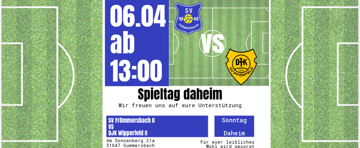 Spieltag daheim 06.04