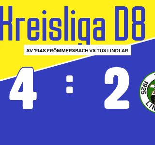 Blau-Gelb siegt souverän – SV Frömmersbach II bezwingt Lindlar III mit 4:2!