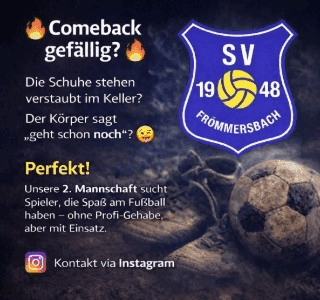 Comeback gef&auml;llig? Willkommen zur&uuml;ck beim Fu&szlig;ball, willkommen zuhause.