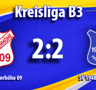 Remis mit bitterem Beigeschmack &ndash; SV 1948 Fr&ouml;mmersbach zeigt Moral in Drabenderh&ouml;he