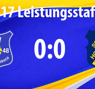 B-Junioren: Intensives Duell gegen die JSG Nümbrecht/Bröltal/Elsenroth – präsentiert von Maler Peters