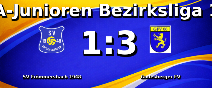 SV Frömmersbach 1948 e.V. - Godesberger FV 1:3