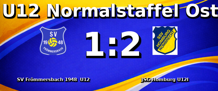 SV Frömmersbach 1948 e.V. U12 - JSG Homburg U12I 1:2