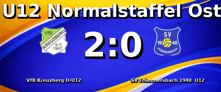 VfB Kreuzberg D-U12 - SV Frömmersbach 1948 e.V.  U12 2:0